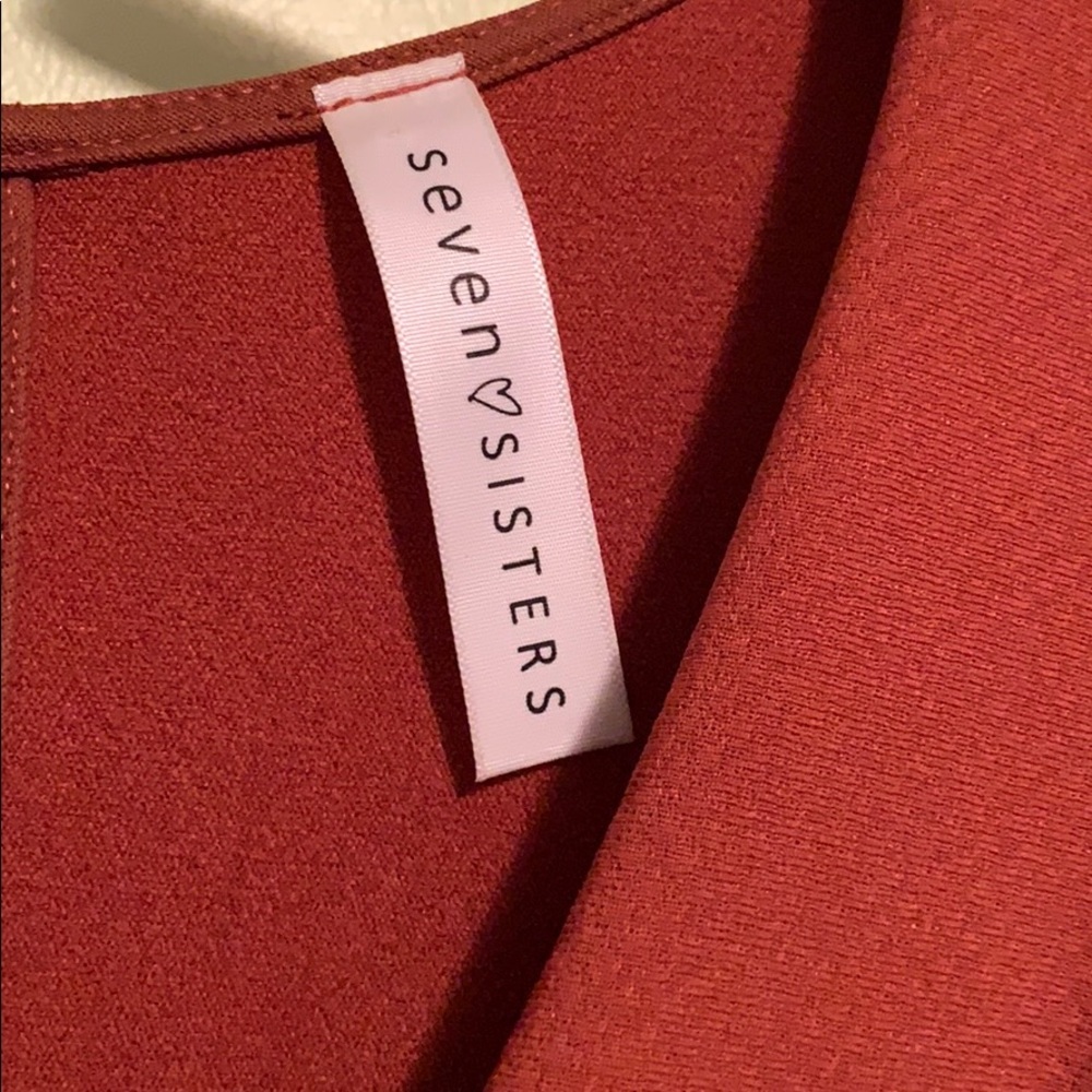 M by Mendocino Burnt Orange Dress - Picture 3 of 5